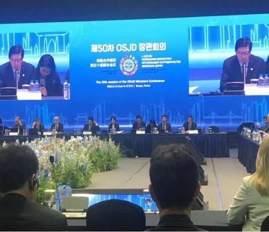 – 유라시아 국제 협력망(글로벌 네트워크) 강화로 국제적 물류중심도시 조성 – 부산시, 제50차 국제철도협력기구(OSJD) 장관회의 성공적 개최