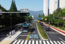 고급 간선급행버스체계(S-BRT) 구축사업 준공 고시